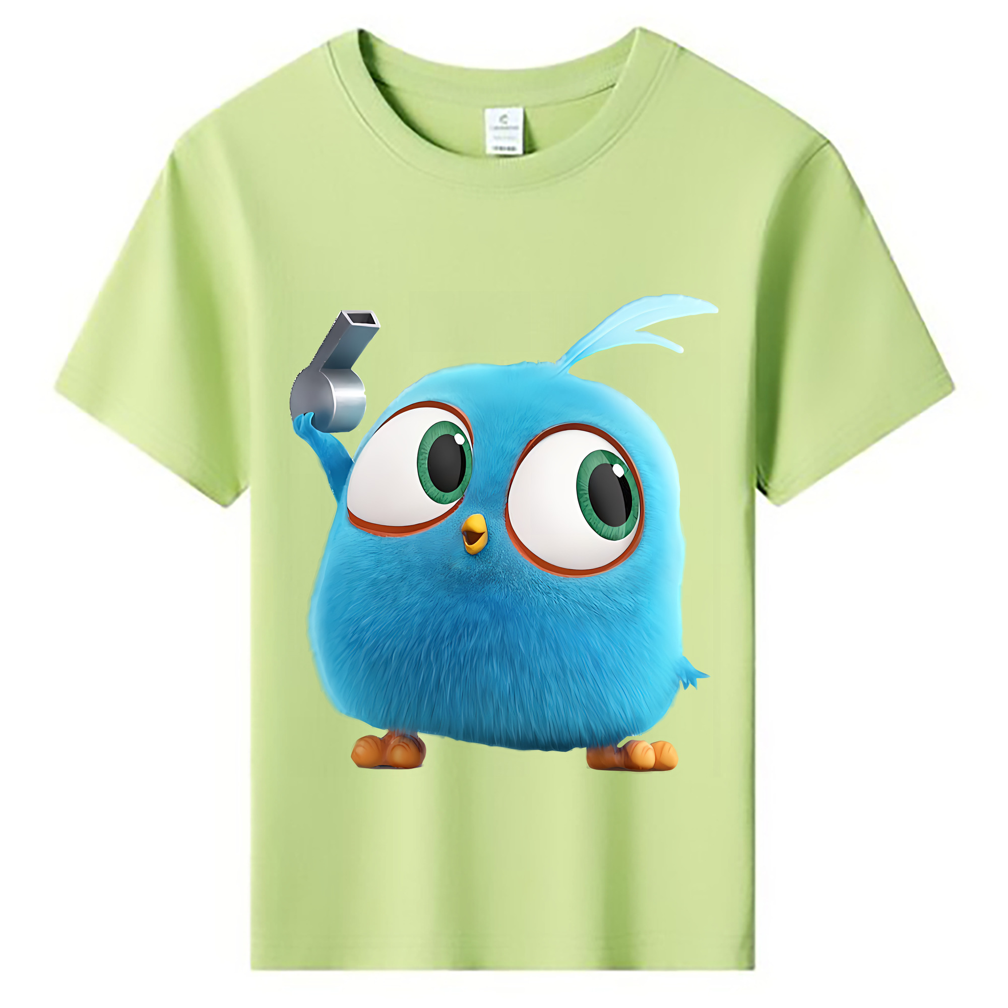 （画像用） Angry Birds アングリーバード 綿100％キッズTシャツ（フロントプリント）